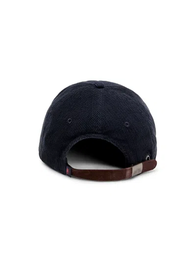 Faherty Corduroy Patch Hat In Phantom