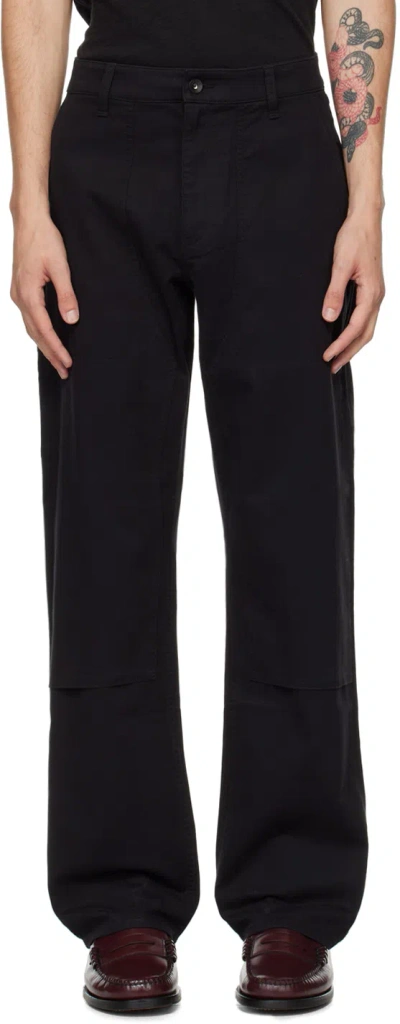 Shop Rag & Bone Black Fit 4 Trousers