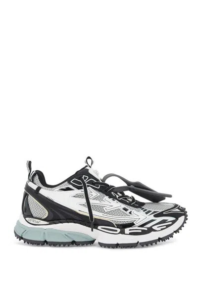Off-white Be Right Back Sneakers Off White Leather Grey In Grey