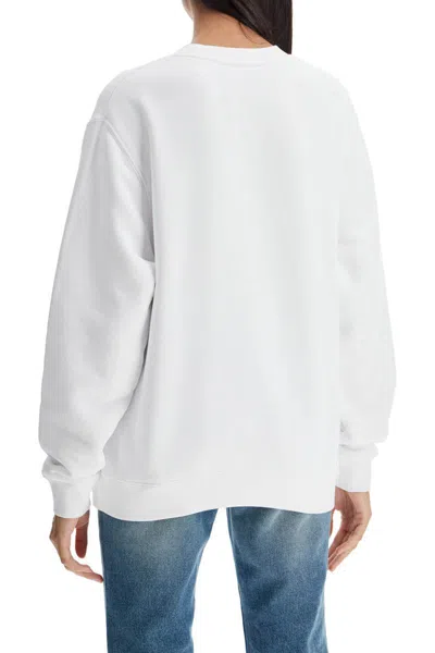 Off-white Crewneck Sweatshirt With In White