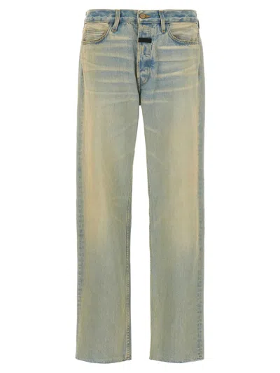Fear Of God Denim Trousers From The '8th Collection' In Blue