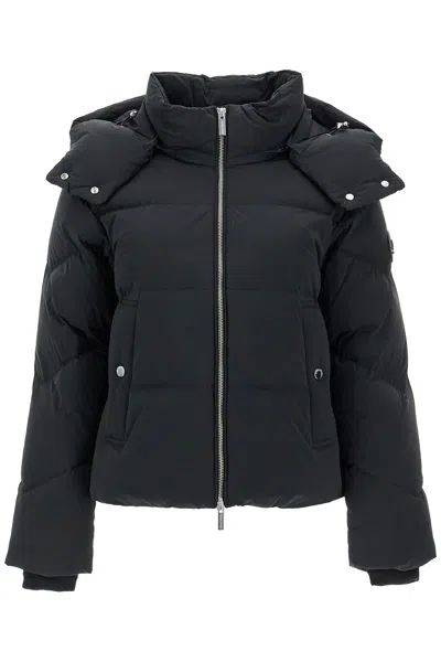 Shop Woolrich Piumino Corto Alsea In Black