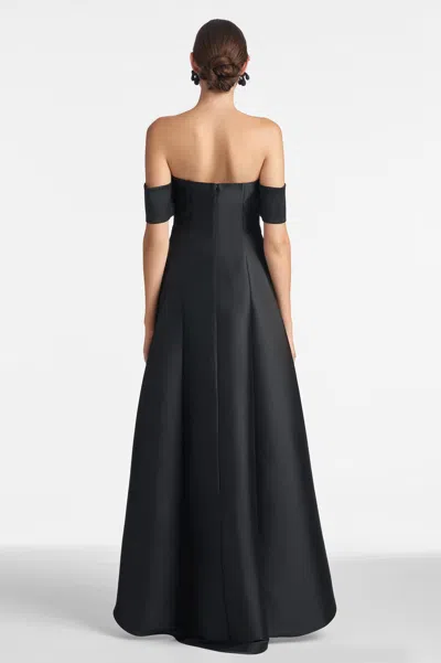 Sachin & Babi Agyness Gown In Black