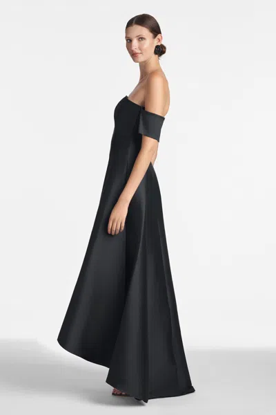 Shop Sachin & Babi Agyness Gown In Black