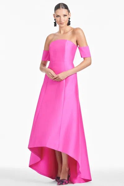 Sachin & Babi Agyness Gown In Fuchsia
