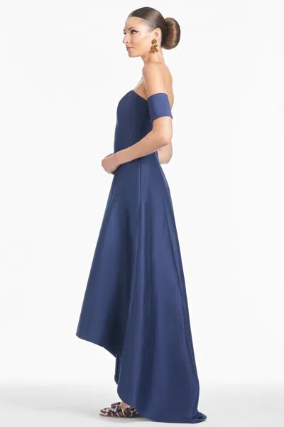 Sachin & Babi Agyness Gown In Night Sky