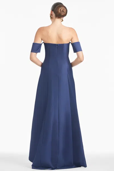 Sachin & Babi Agyness Gown In Night Sky