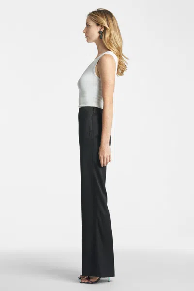 Sachin & Babi Alli Satin Pant In Black