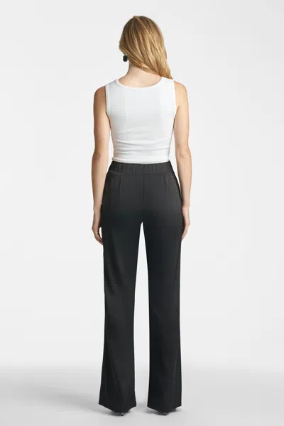 Sachin & Babi Alli Satin Pant In Black