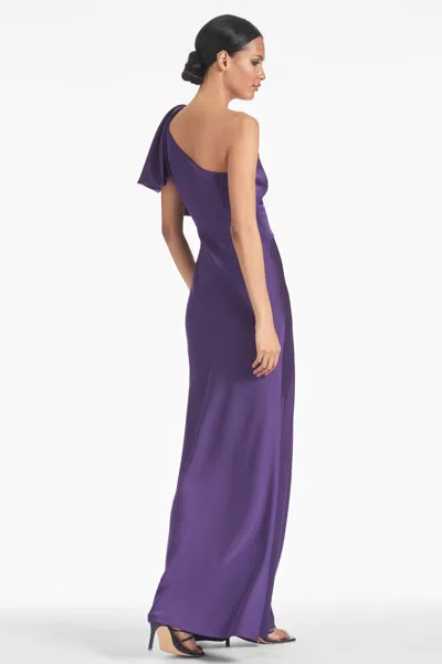 Shop Sachin & Babi Aubrey Gown In Amethyst