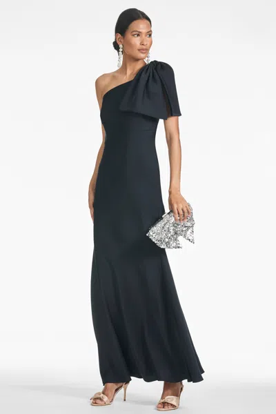 Sachin & Babi Aubrey Gown In Black