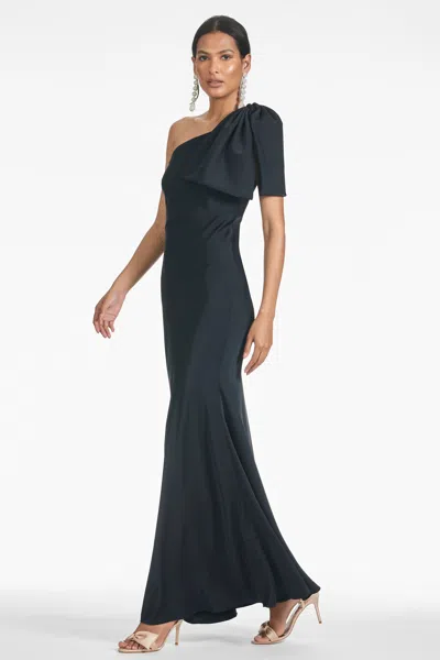 Sachin & Babi Aubrey Gown In Black