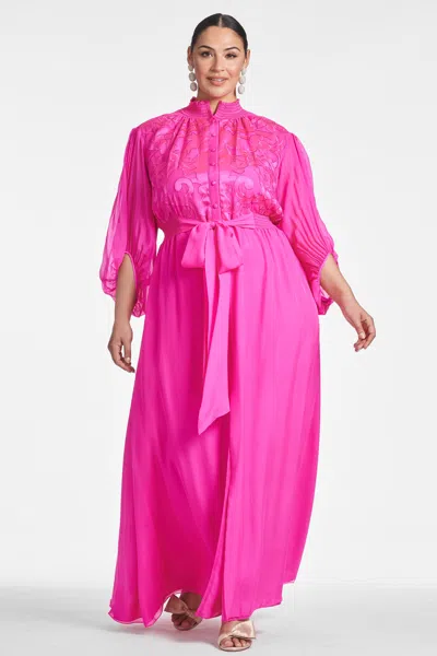 Sachin & Babi Beatrix Gown In Fuchsia