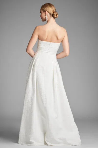 Sachin & Babi Belle Gown In Ivory