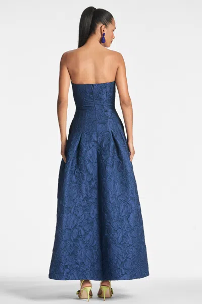 Sachin & Babi Belle Gown In Midnight