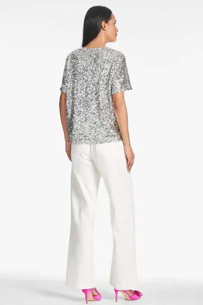 Sachin & Babi Bette Top In Silver