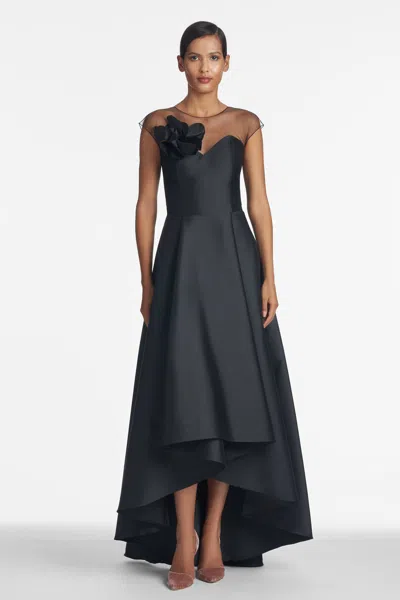 Shop Sachin & Babi Blakely Gown In Jet