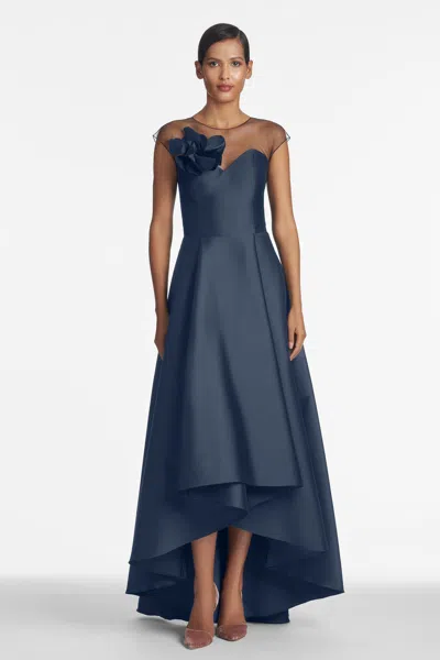 Shop Sachin & Babi Blakely Gown In Navy