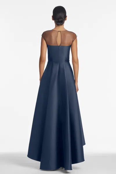 Shop Sachin & Babi Blakely Gown In Navy