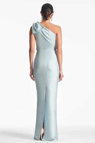 Sachin & Babi Bonnie Gown In Ash Blue