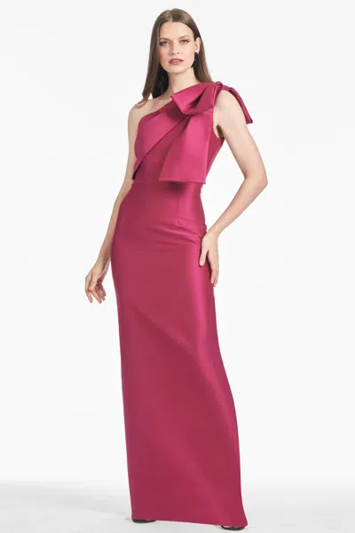 Sachin & Babi Bonnie Gown In Rhodolite
