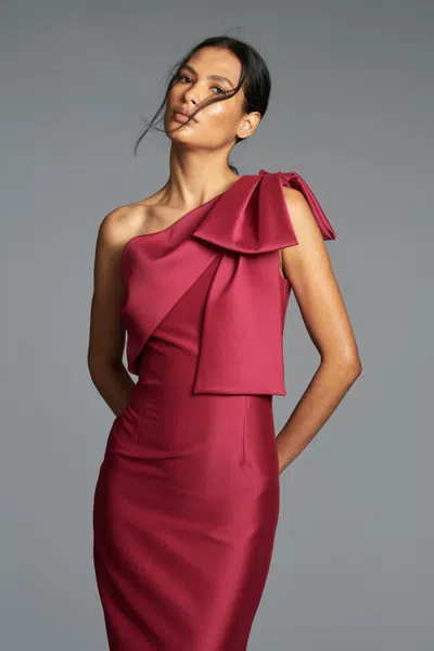 Sachin & Babi Bonnie Gown In Rhodolite