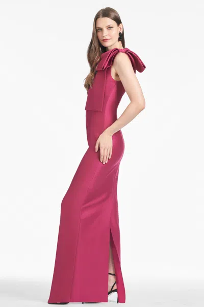 Sachin & Babi Bonnie Gown In Rhodolite