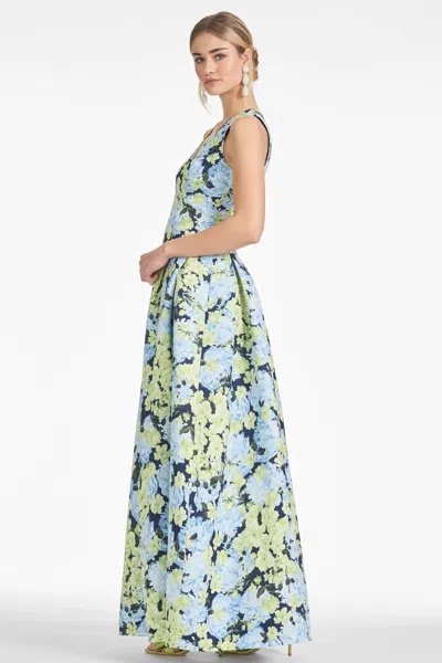 Sachin & Babi Women's Millie Floral Embellished Faille Cocktail Dress In Garden Club