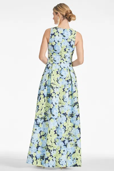 Sachin & Babi Women's Millie Floral Embellished Faille Cocktail Dress In Garden Club