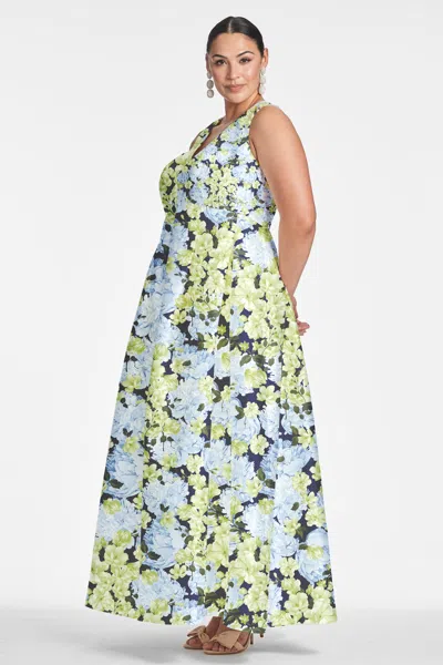 Sachin & Babi Women's Millie Floral Embellished Faille Cocktail Dress In Garden Club