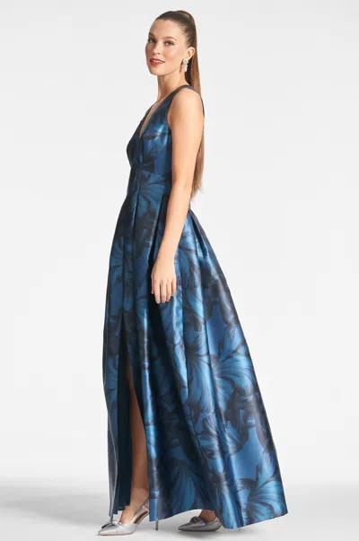 Sachin & Babi Brooke Gown In Tonal Petal