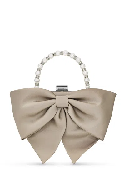 Sachin & Babi Bubbly Clutch Bag In Pewter