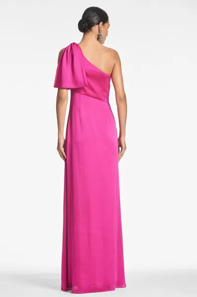 Sachin & Babi Chelsea Gown In Dragonfruit
