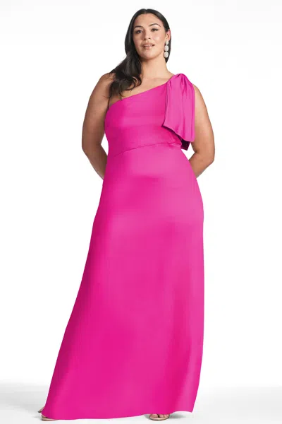 Sachin & Babi Chelsea Gown In Dragonfruit
