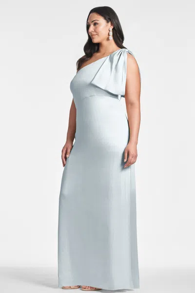 Shop Sachin & Babi Chelsea Gown In Ice Blue