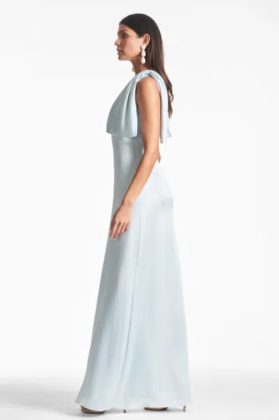 Shop Sachin & Babi Chelsea Gown In Ice Blue