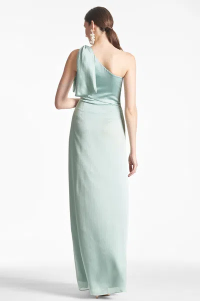 Sachin & Babi Chelsea Gown In Jade