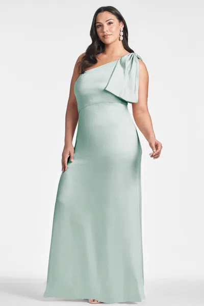 Sachin & Babi Chelsea Gown In Jade