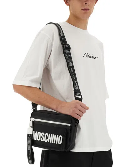 Shop Moschino T-shirt With Logo In White