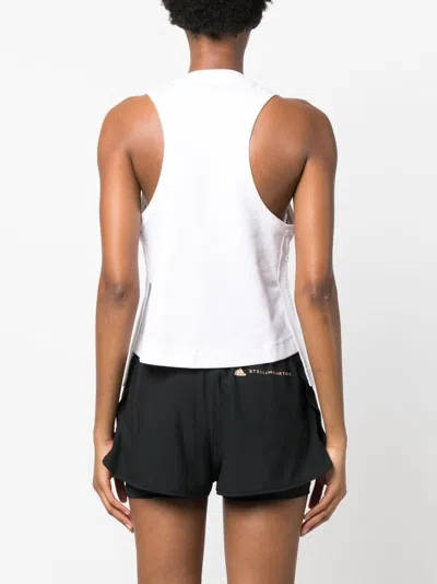 Adidas By Stella Mccartney True Pace Running Logo-print Tank Top