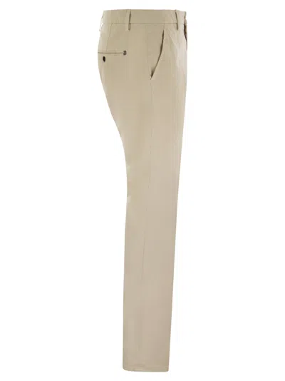 Dondup Spiritissimo - Regular Chino Trousers In Light Gabardine