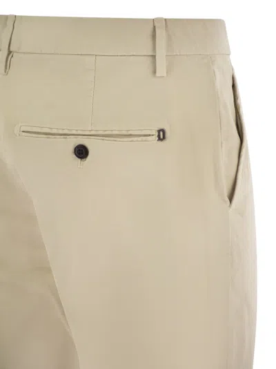 Dondup Spiritissimo - Regular Chino Trousers In Light Gabardine