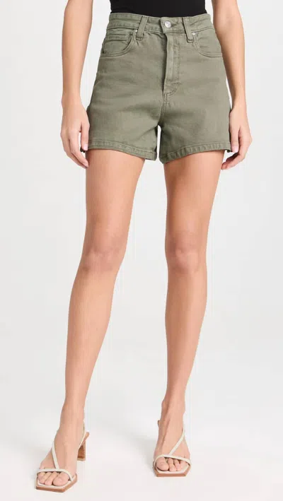 PAIGE DANI 5 POCKET SHORT IN VINTAGE IVY GREEN 