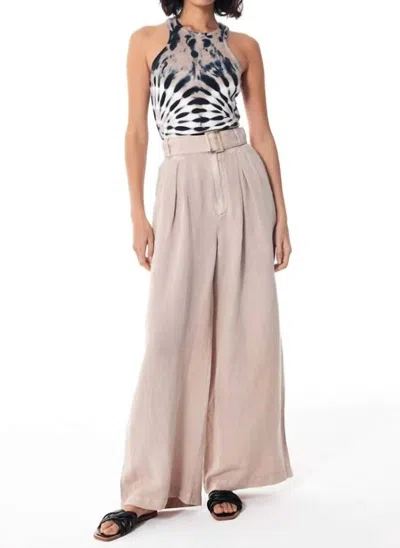 Young Fabulous & Broke Hope Trouser In Sandstone In Silver