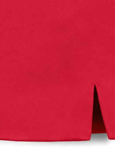 Marc Jacobs Women Duchess Satin Skirt In Red