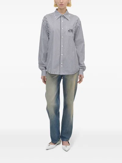 Shop Marc Jacobs Striped Cotton Shirt