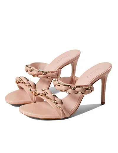 Schutz Kristley Heeled Sandal In Sweet Rose In Multi