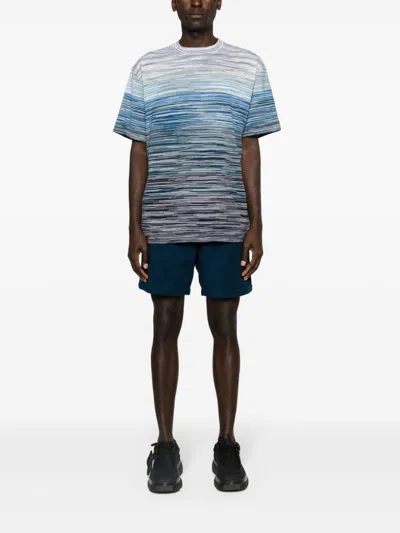 Missoni Gradient-effect Striped Cotton T-shirt