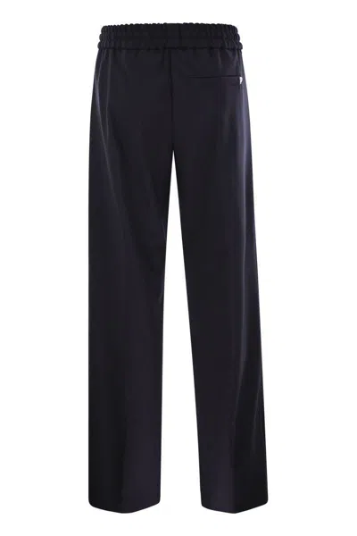 Dondup Marisol Drawstring-waist Track Pants In Black