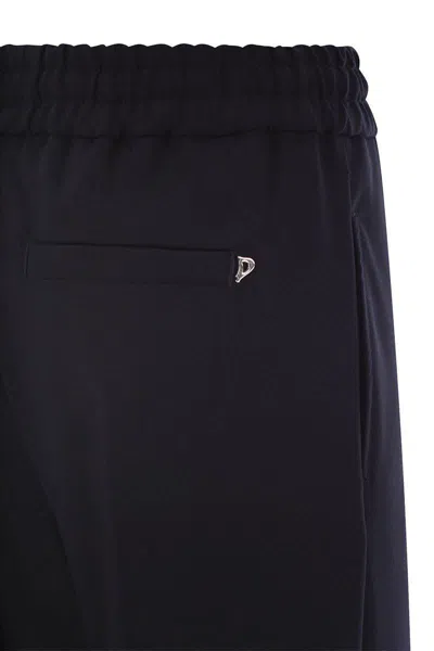Dondup Marisol Drawstring-waist Track Pants In Black